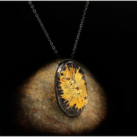 Zirkonia Ketting Braziliaanse Maria Hanger Ketting brown