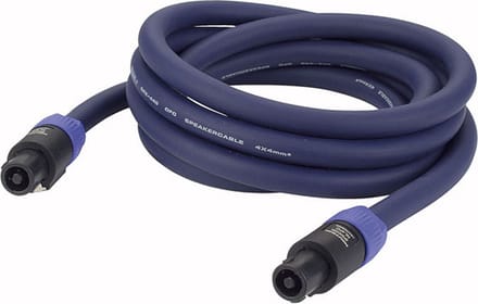 DAP Audio Speakerkabel, Speakon - Speakon, 4x4mm2, 15 meter