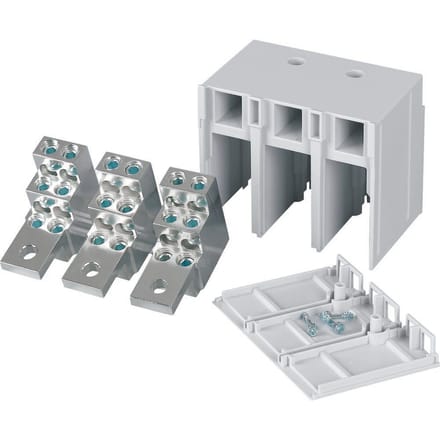 Eaton Tunnelklem NZM2-XKAM 3P 6x35mm met deksel - 144113 - E3K6R