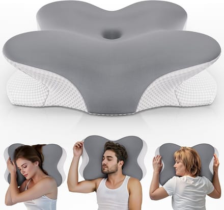 Ergonomisch neksteunkussen met verkoelend effect voor alle slaapposities