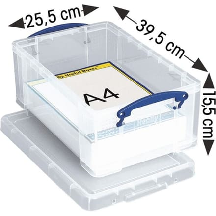 Opbergbox Really Useful 9 liter 395x255x155mm