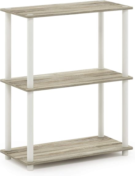 3-laags compact multifunctioneel rek voor planken in verschillende kleuren