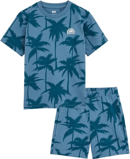 WE Fashion Jongens shortama met print