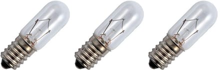 Signaallamp E14 6V 5W - 833 mAh - 3 stuks - T16 Gloeilamp Ø16mm - 54mm - 2500K - Dimbaar