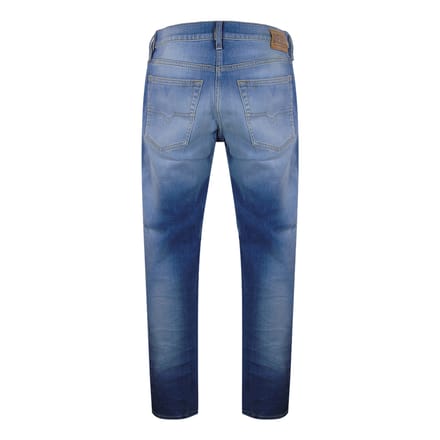 Diesel D-Mihtry blauwe denim jeans met rechte pasvorm