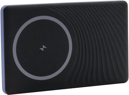 RealPower Powerbank 5.000 mAh USB PD, Qi Wireless Charging, Magsafe USB-C (met Power Delivery) Blauw
