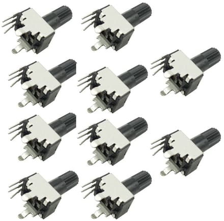 10x Verticale Instelbare Potentiometer Weerstand 200KQ