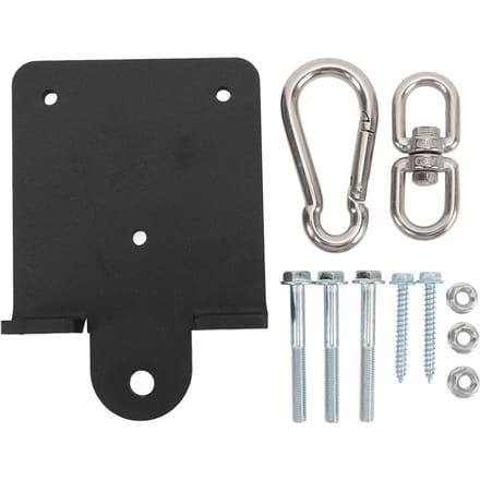 Support Sac de Frappe Lourd Support Sac de Frappe Robuste Rotation 360 Degrés Mur Plafond gray