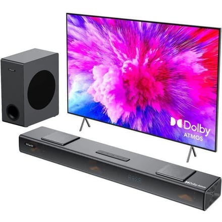 Barre de Son - HIWILL - A312 - 400 W - Dolby Atmos - Bluetooth - 3.1.2 canaux