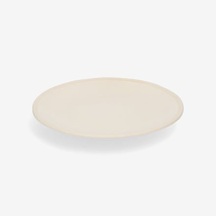 The Table Amsterdam Atelier Gebaksbord - Asparagus - Ø16 cm - Wit