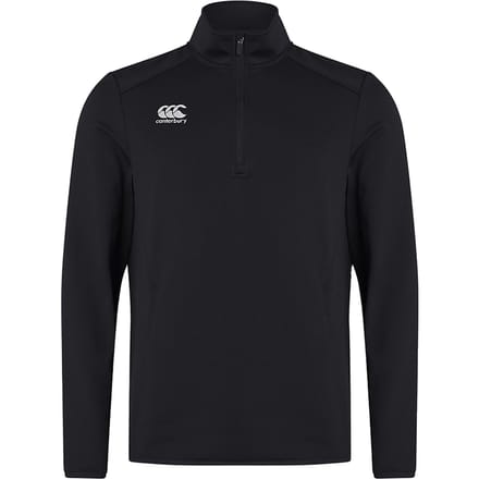 Canterbury Heren Trainings Top met Kwart Ritssluiting (Zwart)