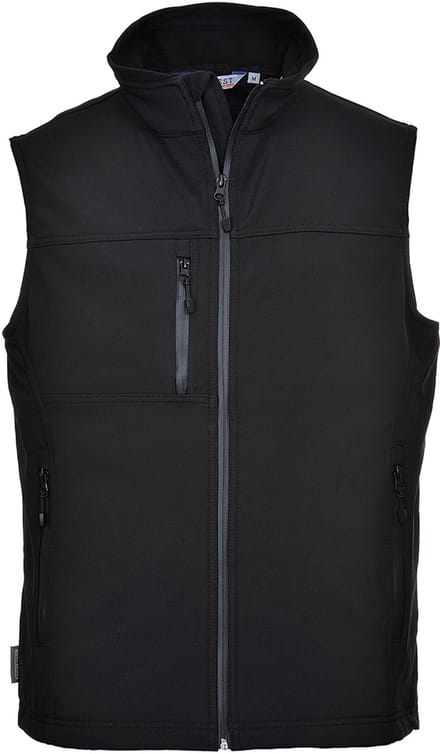 Portwest Softshell Bodywarmer (3L) TK51 - Zwart - M