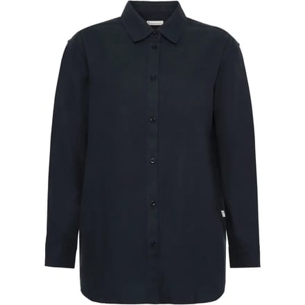 Flanellen blouse met lange mouwen dames KnowledgeCotton Apparel Organic GOTS