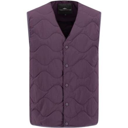 Fynch-Hatton Body-Warmer Onion Quilted Aubergine / male