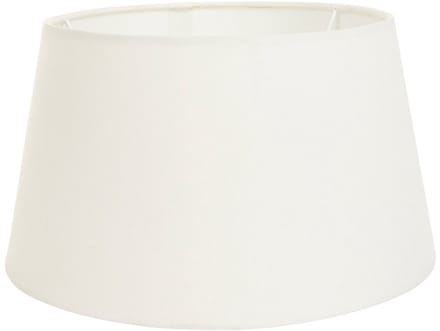 Lampenkap K58941S Ø30cm crème - hoogwaardige linnen sfeermaker voor E27 fitting - modern design - Mexlite