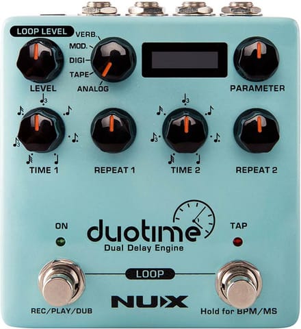 Dual Delay engine NUX NDD-6 effectpedaal