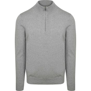 Profuomo Half Zip Pullover Luxury Grijs - Maat XXL - Heren - Quarter zip