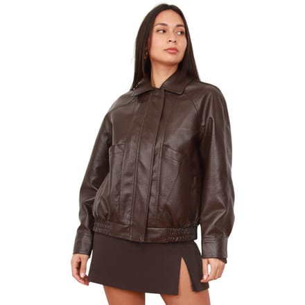 Leren Jas La Modeuse 76745_P181776