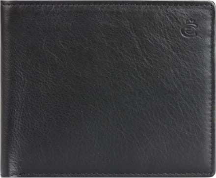 Esquire Eco Portemonnee Leer 11 cm - Jongens - Horizontaal - black