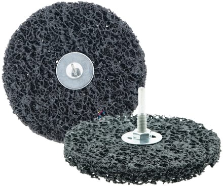 CROP Strip & Clean Slijpschijf 125mm ZWART met bitje