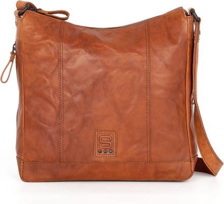 Leren Crossbodytas - Elizabeth - Brandy Cognac