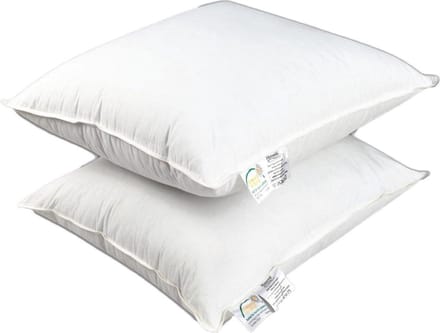 OrthoMedic Hoofdkussen Set (2 Stuks) - 60x70x10 cm - Wit