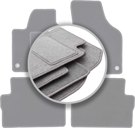 Grijze automatten voor: Volkswagen Sharan II minivan (2010-)