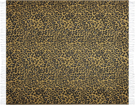 JAMUNE - Plaid - Bruin - 130 x 170 cm - Polyester