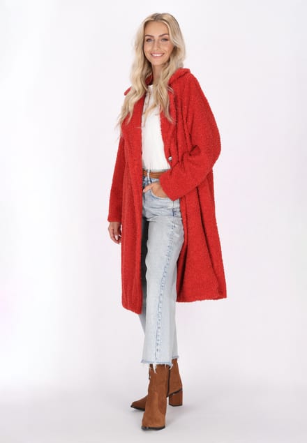 IZIA jas Dames rood