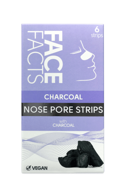 Face Facts Deep Cleansing Charcoal Nose Pore Strips 6 st
