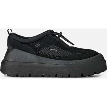 UGG® Heritage Utility Axoid Trainer in Black, Suede/Polyester