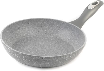 Marmeren Koekenpan 20 cm - Geanodiseerd Aluminium met Bakelieten Handvat