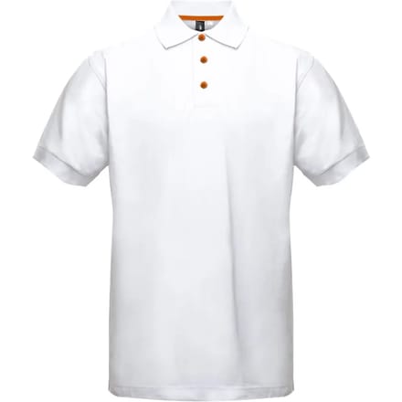 Polo met contrasterende knopen Pen Duick