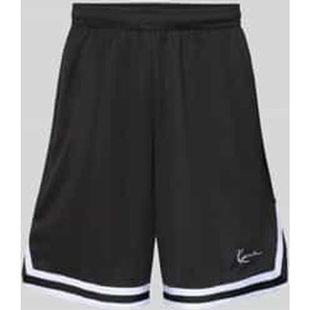 relaxed fit short met gestikt logo