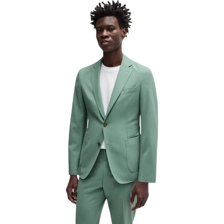 Boss Herenblazer met V-hals (Groen)