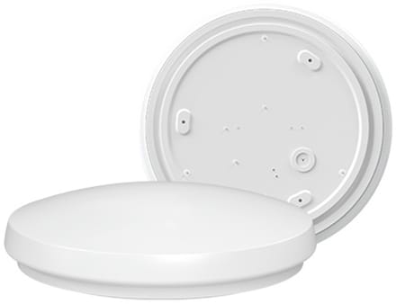 INTERLight LED plafonniere met sensor en nood 18W Ø360 1530lm