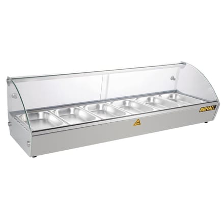 Buffalo warmhoudvitrine 68L