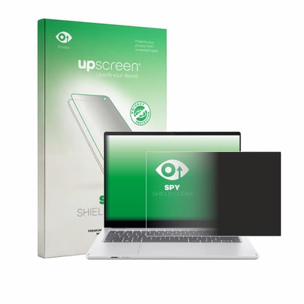 upscreen - privacy screenprotector voor Acer Swift Spin 14 AI - Folie Beschermfolie Blauwlichtfilter