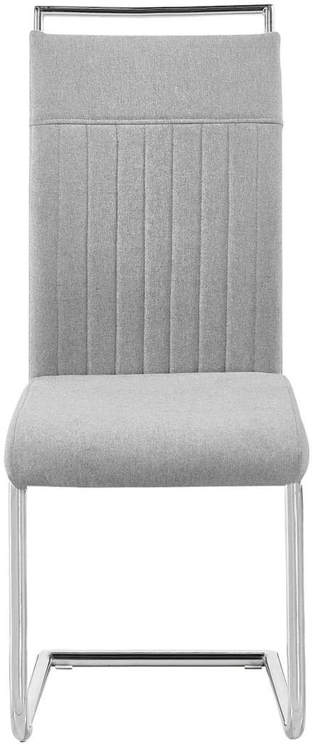 Eetkamerstoelen ERICA, set van 4 - Lichtgrijs