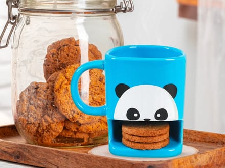 I-total - kopje met koekjeshouder - de panda