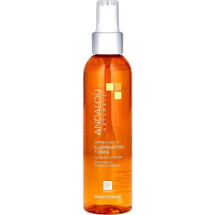 Andalou Naturals, Verhelderende Toner, Clementine+C, Verhelderend, 178ml (6 fl oz) orange
