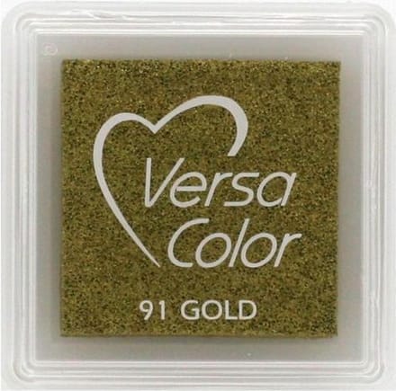 Tsukineko Inkpad - VersaColor - 3x3cm - Gold