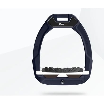 Veiligheidsstijgbeugels Rijdend Ingelaten Ultra Grip Blauw/Wit/Bruin Flex-On Safe-On