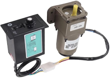 Motor met Reductie - Asynchrone Motor - Machines Aandrijven - Instelbare Snelheid - 6W 220V