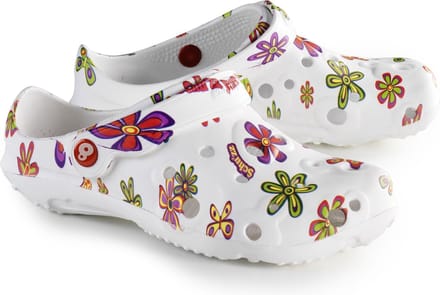 Schu'zz Schuzz Damen Clog Badeschuhe Globule Femme imprimé Pop flower / Multicolor-38