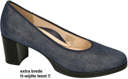 Ara -Dames - blauw donker - pumps & hakschoenen - maat 39