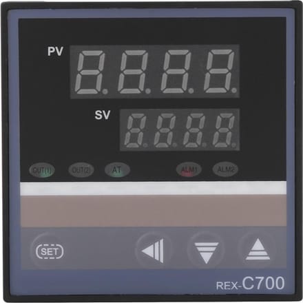 REXC700 0400 celsius Digitale PID Temperatuurregelaar Thermokoppel Ingang Relais Uitgang 220V black