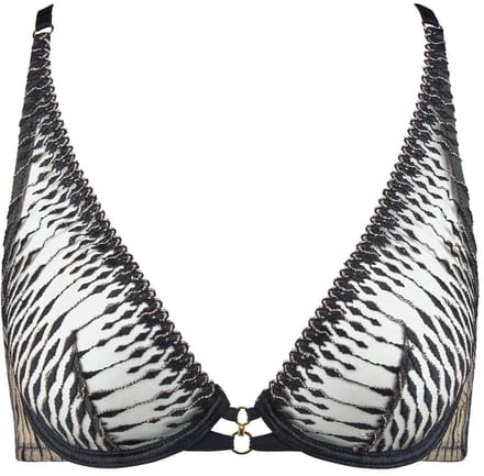 Aubade Voodoo Kiss Triangel Beugel Bh 3DN12 Millenium Black - maat EU 75E / FR 90E