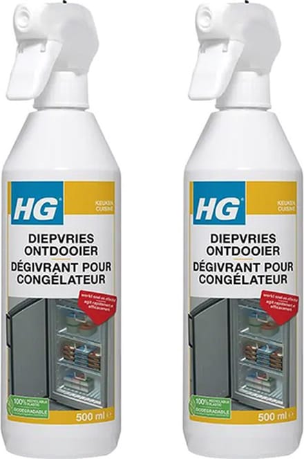 HG Diepvriesontdooier 2-pack met KD spons