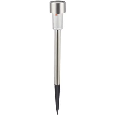 Sencys Solar Prikspot - Rvs - Wit Led - 4,6x34,5cm